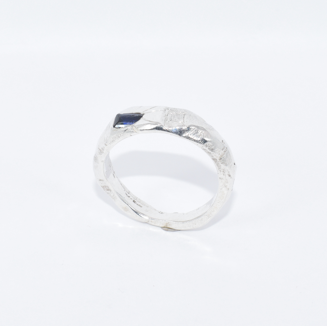 Box Ring - Sapphire